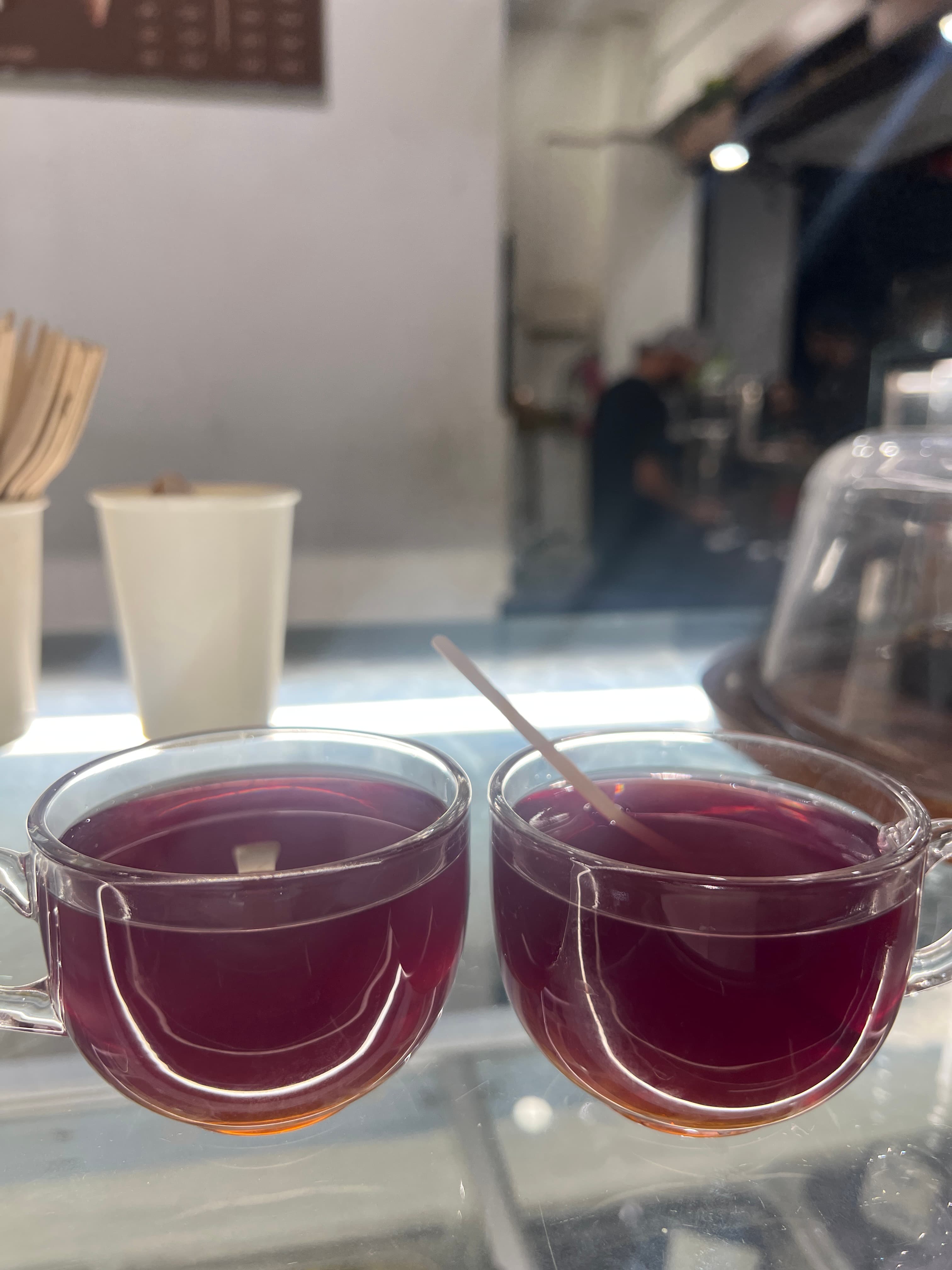 Blue tea